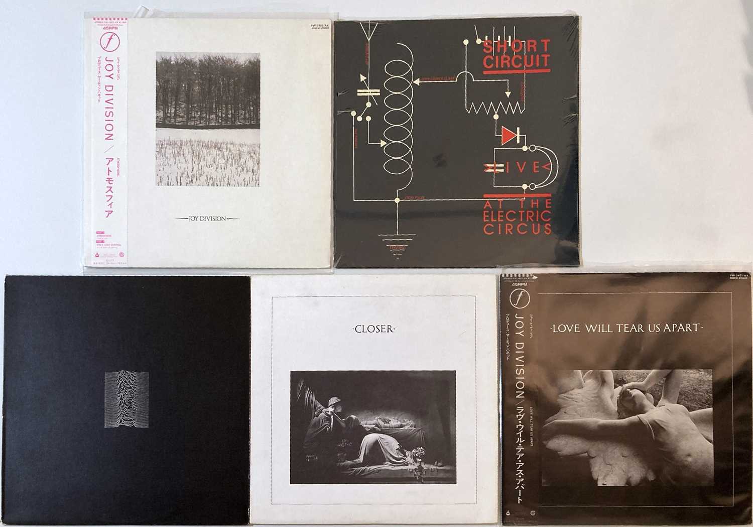 Lot 363 - JOY DIVISION - OVERSEAS LPS/12"