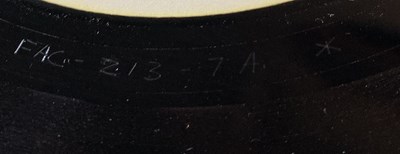 Lot 365 - JOY DIVISION - ATMOSPHERE 7" (UK WHITE LABEL TEST PRESSING - FAC 213-7)
