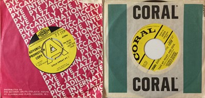 Lot 106 - ORTHEIA BARNES/JAMES BROWN - 60s 7" DEMOS