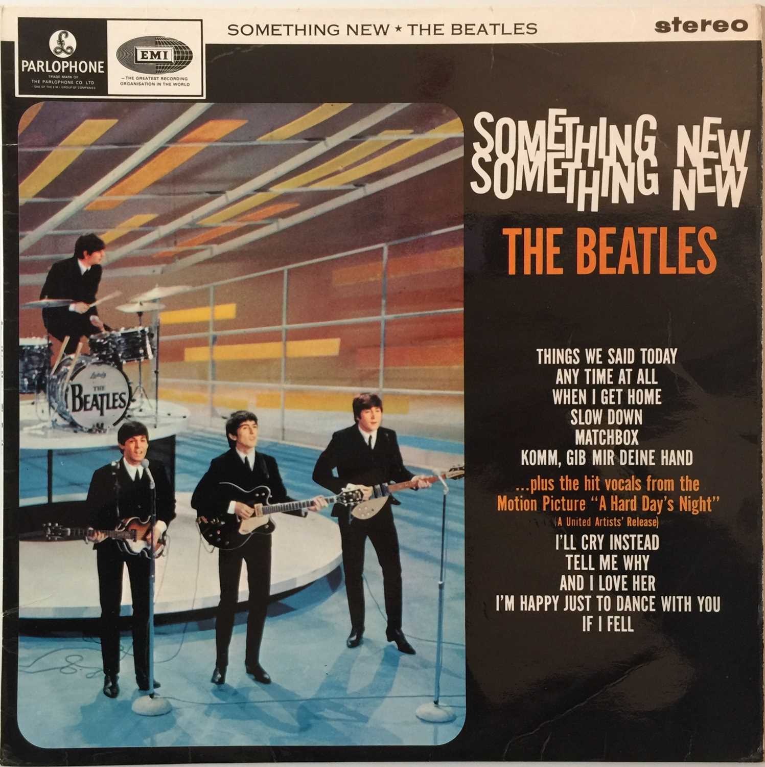Lot 25 - THE BEATLES - SOMETHING NEW LP (ORIGINAL EXPORT COPY - CPCS 101)