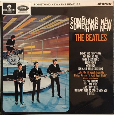 Lot 25 - THE BEATLES - SOMETHING NEW LP (ORIGINAL EXPORT COPY - CPCS 101)