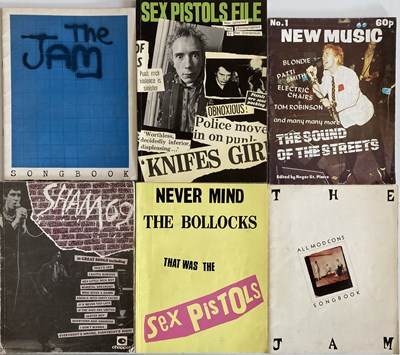 Lot 429 - ORIGINAL PUNK MAGAZINES / SONGBOOKS.