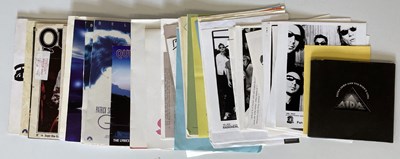 Lot 16 - LARGE COLLECTION OF PRESS AND PROMOTIONAL ITEMS - ELTON JOHN / RADIOHEAD AND MORE.