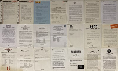 Lot 17 - LARGE COLLECTION OF PRESS AND PROMOTIONAL ITEMS.