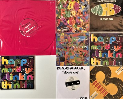Lot 384 - THE SMITHS/HAPPY MONDAYS - LP/12"/7"