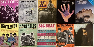 Lot 102 - BEATLES SONGBOOKS / SHEET MUSIC.