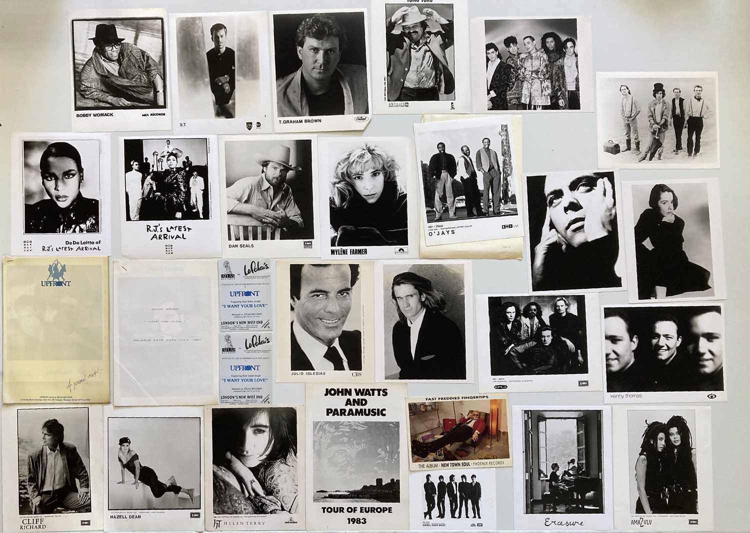 Lot 20 - LARGE COLLECTION OF MUSIC PRESS AND PROMOTIONAL ITEMS.