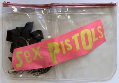 Lot 441 - SEX PISTOLS PROMOTIONAL WALLET.
