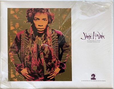Lot 431 - JIMI HENDRIX EXHIBITION PORTFOLIO.