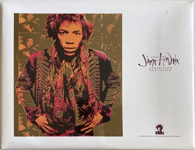 Lot 432 - JIMI HENDRIX EXHIBITION PORTFOLIO.