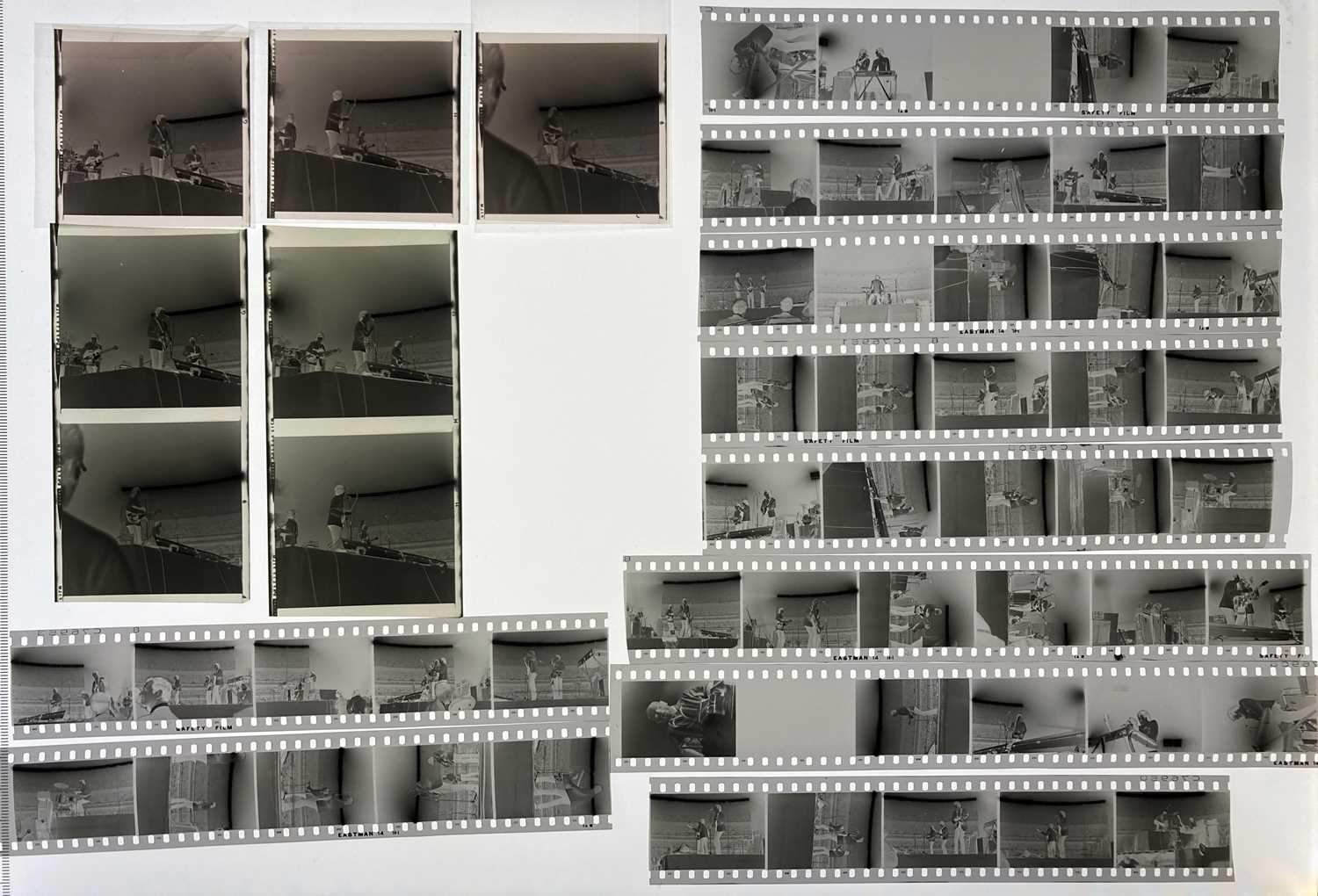 Lot 383 - BEATLES SHEA STADIUM NEGATIVES.