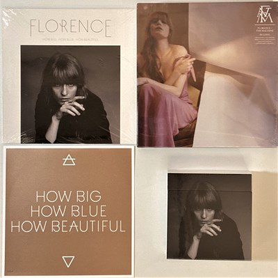 Lot 627 - FLORENCE & THE MACHINE - 7"/ LP SEALED RARITIES + ART PRINT