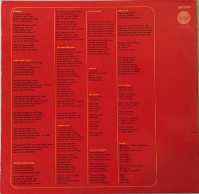 Lot 722 - APHRODITE'S CHILD - 666 LP (ORIGINAL UK SWIRL - 6333 500/1)