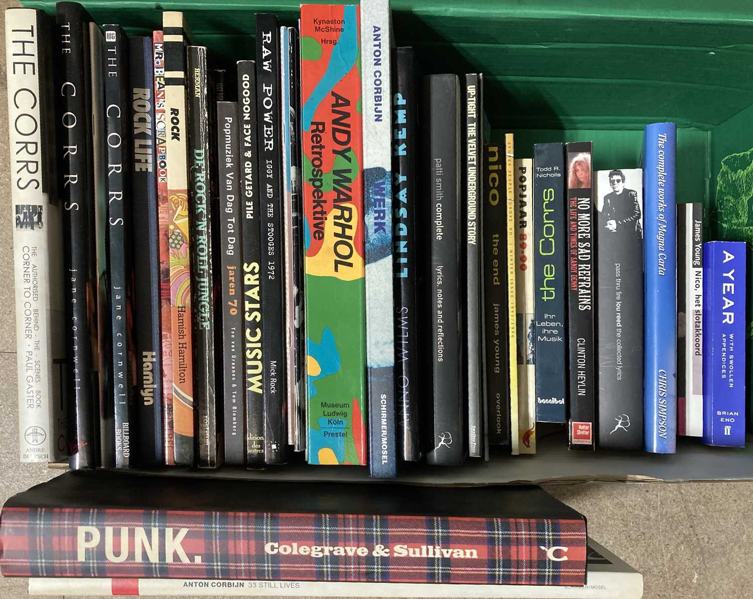 Lot 103 - MUSIC BOOKS - IGGY POP / LOU REED ETC.