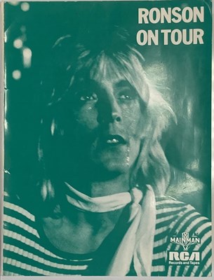 Lot 13 - MICK RONSON PRESS KIT AND POSTER
