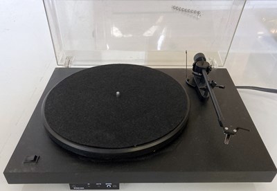 Lot 10 - AMPLIFIERS/SPEAKERS/TURNTABLE/CASSETTE DECK.