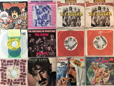 Lot 839 - FRANK ZAPPA AND RELATED - 7" COLLECTION