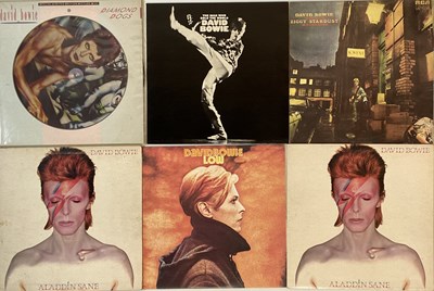 Lot 902 - DAVID BOWIE - UK PRESSING LP COLLECTION