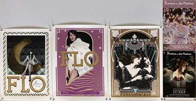 Lot 332 - FLORENCE AND THE MACHINE SIGNED LIMITED EDITION POSTERS.