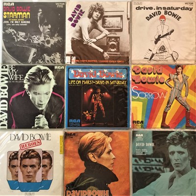 Lot 906 - DAVID BOWIE - EUROPEAN/ROW 7" (PICTURE SLEEVE) RELEASES
