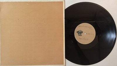 Lot 911 - DAVID BOWIE - ABSOLUTE BEGINNERS - UK 12" TAPE 1 STUDIOS ACETATE
