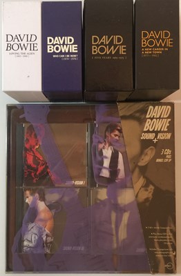 Lot 913 - DAVID BOWIE - LIMITED EDITION CD BOX SET RELEASES