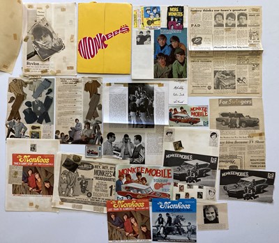 Lot 33 - THE MONKEES ORIGINAL FAN CLUB PACK.