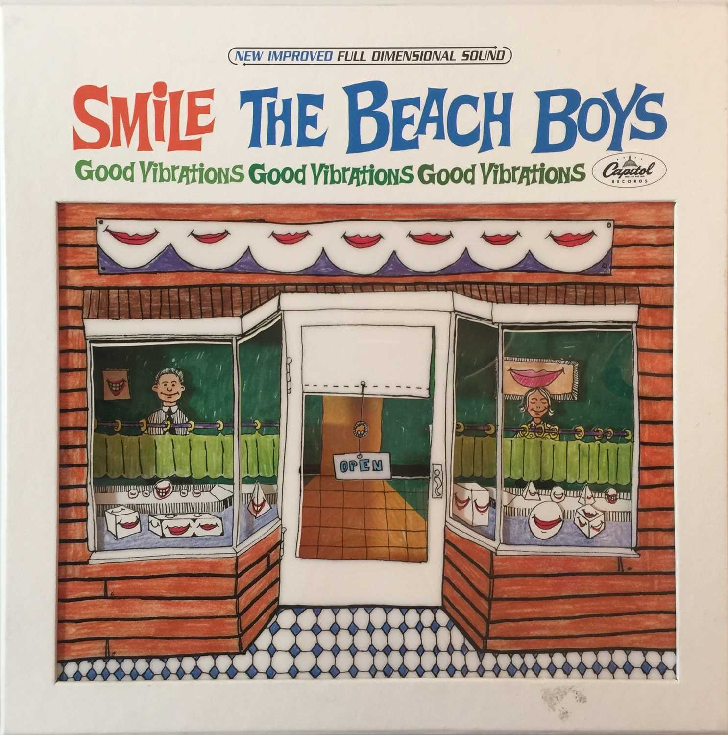 Lot 921 - THE BEACH BOYS - SMILE SESSIONS LP/7"/CD BOX SET (2011 RELEASE - CAPITOL 509990 27658 22)
