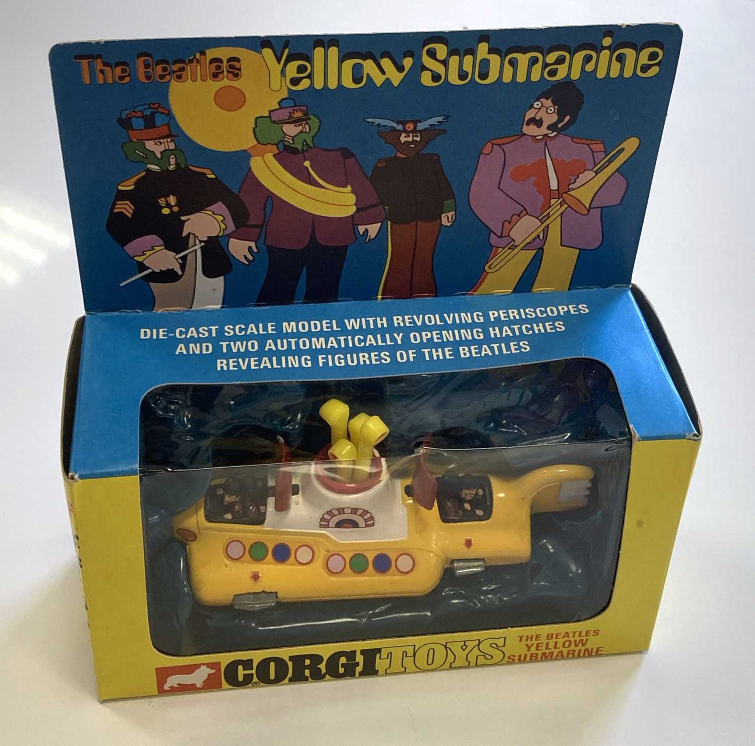 Lot 352 - BEATLES YELLOW SUBMARINE CORGI TOY IN BOX.