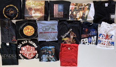 Lot 266 - ROCK AND POP CLOTHING - T-SHIRTS ETC.