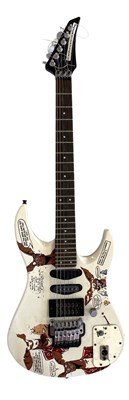 Lot 69 - NED'S ATOMIC DUSTBIN - YAMAHA RGX 312 GUITAR USED ON STAGE.