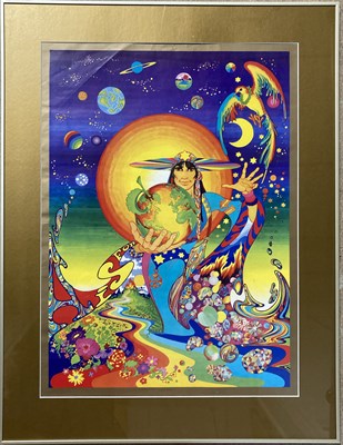 Lot 265 - THE FOOL 'A IS FOR APPLE' APPLE RECORDS SHOP POSTER.