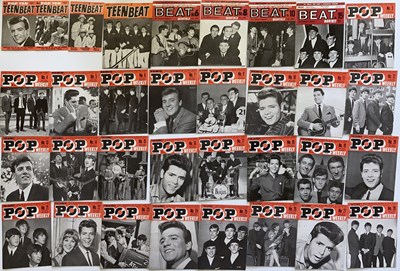 Lot 221 - THE BEATLES - TEEN BEAT MAGAZINES/POP WEEKLY ETC.