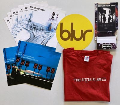 Lot 79 - INDIE PROMOTIONAL ITEMS - RADIOHEAD / BJORK / DEPECHE MODE / OASIS.