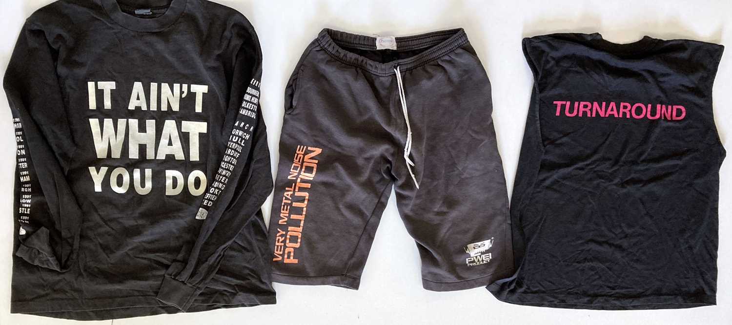 Lot 52 - NED'S ATOMIC DUSTBIN - 1991 TOUR WORN OUTFIT.