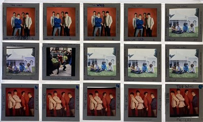 Lot 209 - THE WHO - PHOTO TRANSPARENCIES.