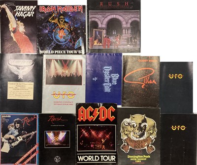 Lot 82 - HEAVY METAL PROGRAMMES
