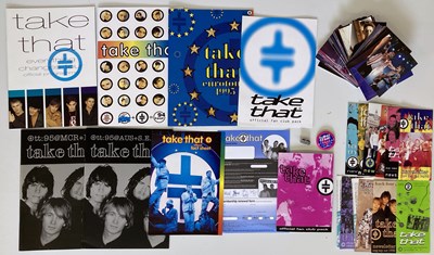 Lot 75 - TAKE THAT - 1994 PROGRAMME PROOF PAGES.