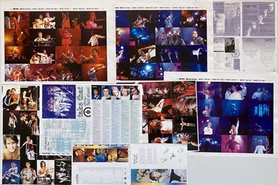 Lot 76 - TAKE THAT - 1994 PROGRAMME PROOF DESIGNS.