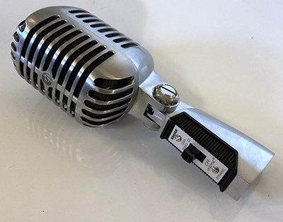 Lot 10A - SHURE 55SH VINTAGE STYLE DYNAMIC MICROPHONE.