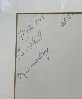 Lot 553 - BUDDY HOLLY'S HANDWRITTEN HOMEWORK 1952.