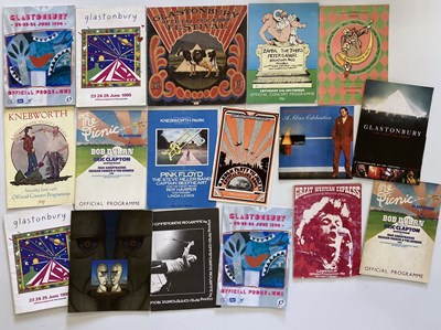 Lot 145 - UK FESTIVALS - FLYERS, PROGRAMMES AND TICKETS.