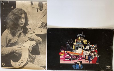 Lot 456 - LED ZEPPELIN - SONG REMAINS THE SAME PROMO DISPLAY.
