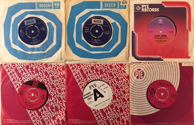 Lot 1223 - DAVID BOWIE AND RELATED - 7" RARITIES