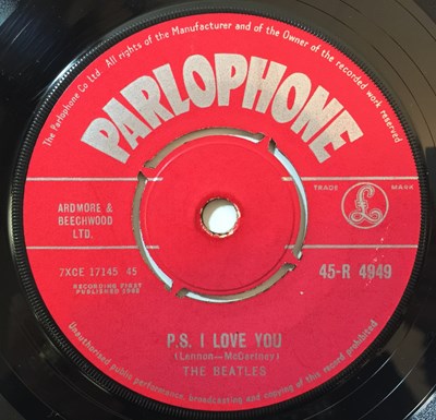 Lot 14 - THE BEATLES - LOVE ME DO 7" (ORIGINAL UK 'RED PARLOPHONE' 45-R 4949 - SUPERB COPY)