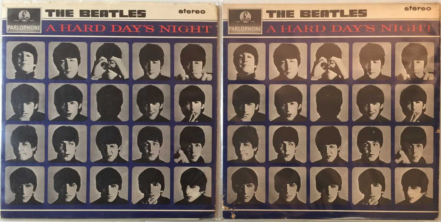 Lot 19 - THE BEATLES - A HARD DAY'S NIGHT LPs (1ST AND 2ND UK STEREO PRESSINGS - PCS 3058)