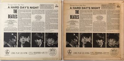 Lot 19 - THE BEATLES - A HARD DAY'S NIGHT LPs (1ST AND 2ND UK STEREO PRESSINGS - PCS 3058)