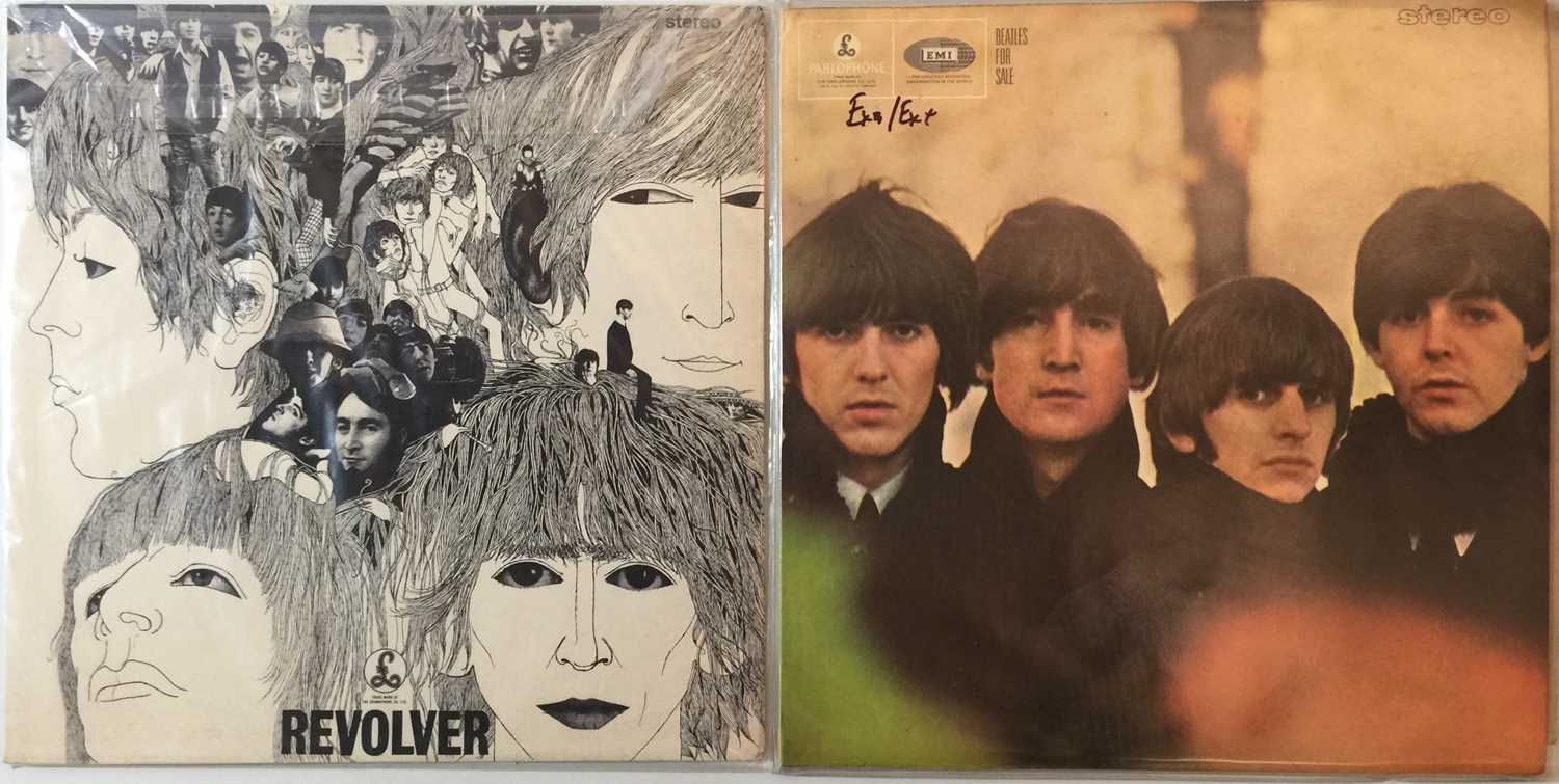 Lot 20 - THE BEATLES - BEATLES FOR SALE/REVOLVER (ORIGINAL UK STEREO COPIES)