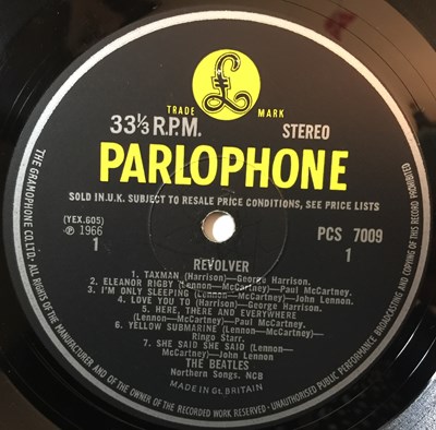 Lot 20 - THE BEATLES - BEATLES FOR SALE/REVOLVER (ORIGINAL UK STEREO COPIES)