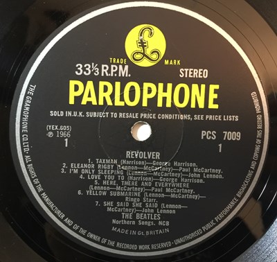 Lot 20 - THE BEATLES - BEATLES FOR SALE/REVOLVER (ORIGINAL UK STEREO COPIES)